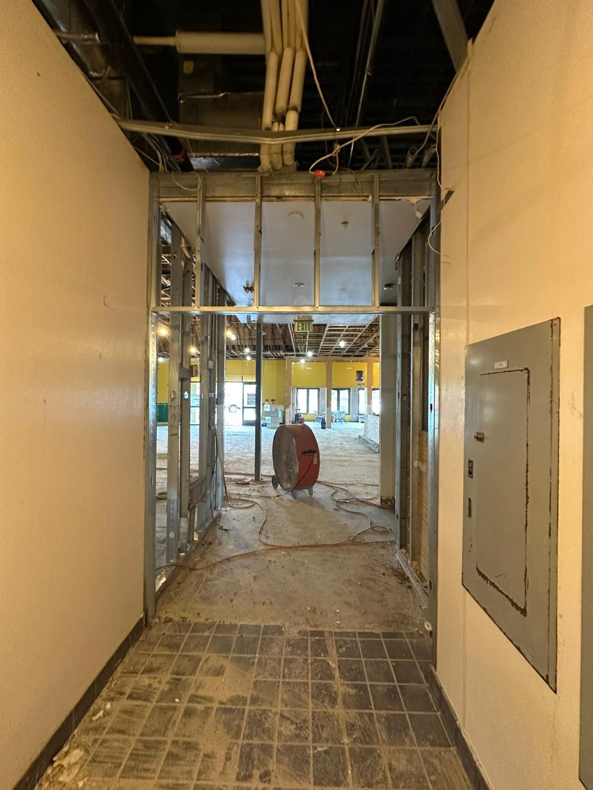 Commercial Build-Out and EIFS, 12,000 Square Feet