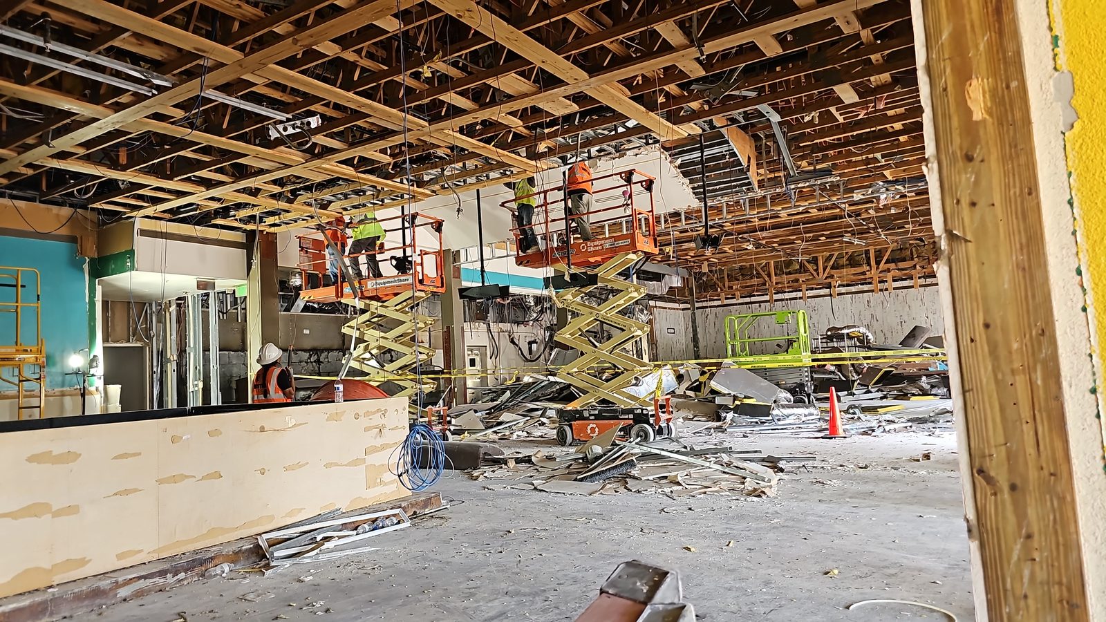 Commercial Build-Out and EIFS, 12,000 Square Feet