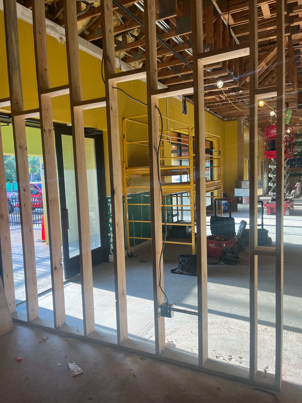 Commercial Build-Out and EIFS, 12,000 Square Feet
