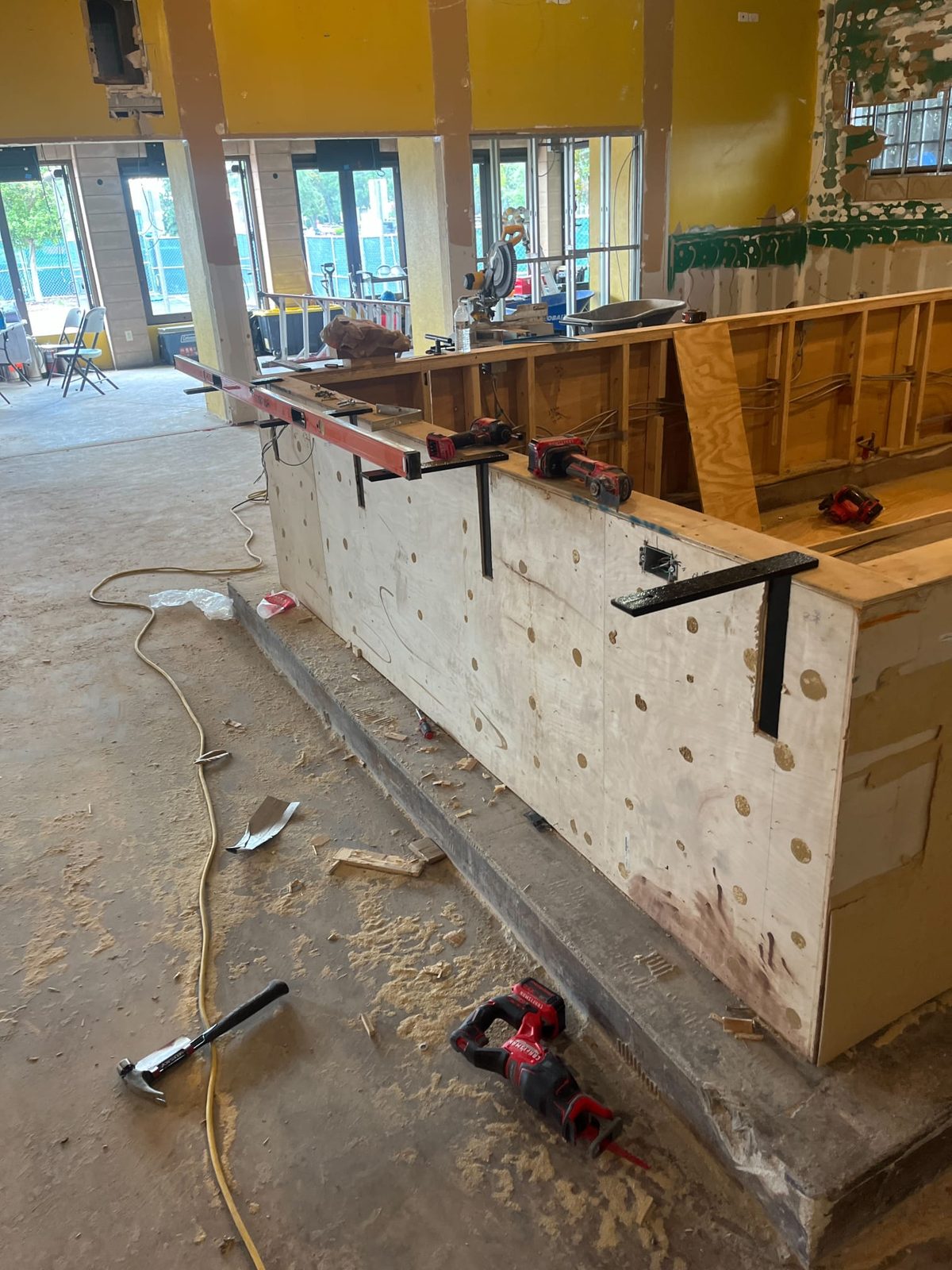 Commercial Build-Out and EIFS, 12,000 Square Feet