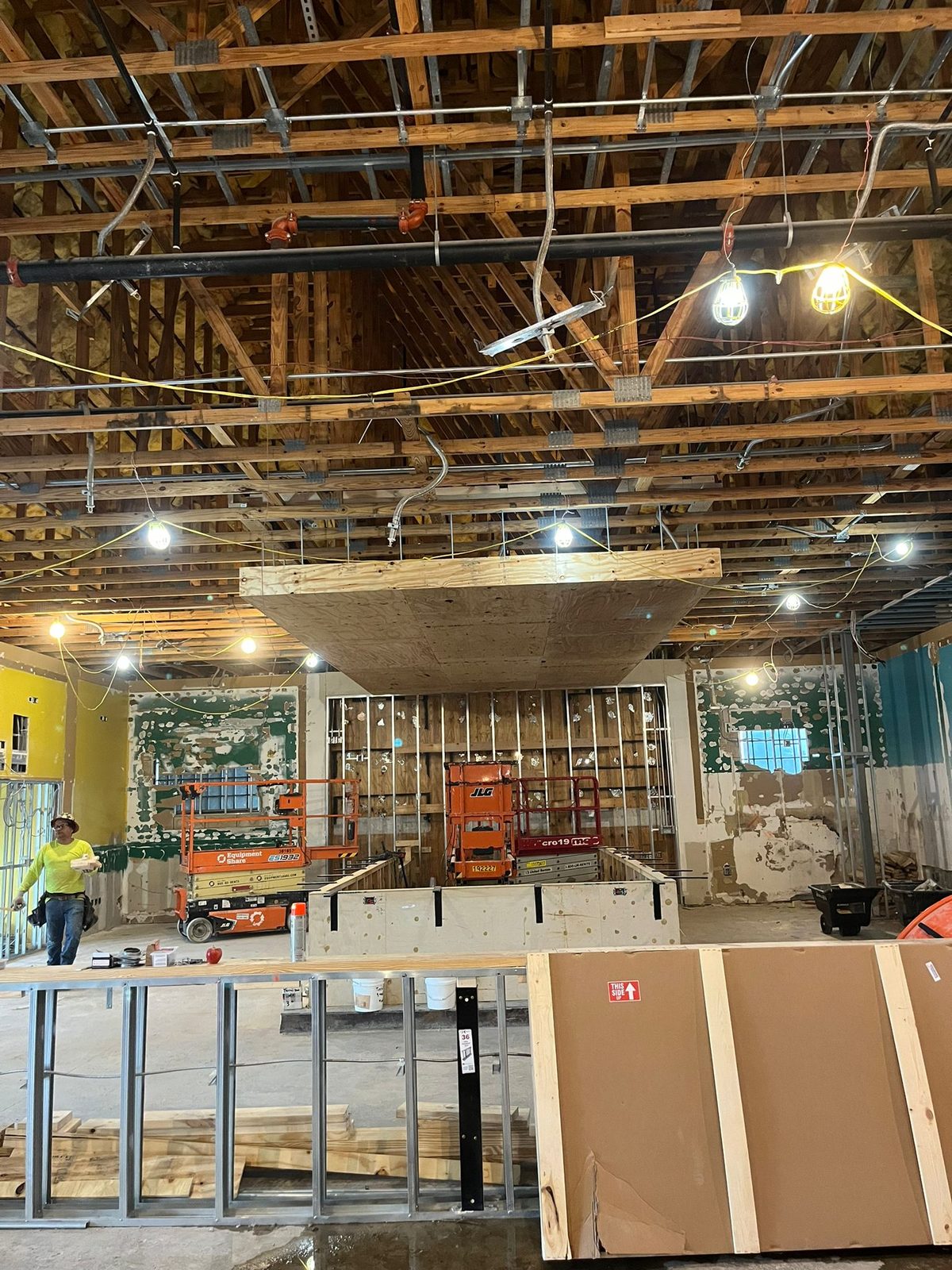 Commercial Build-Out and EIFS, 12,000 Square Feet
