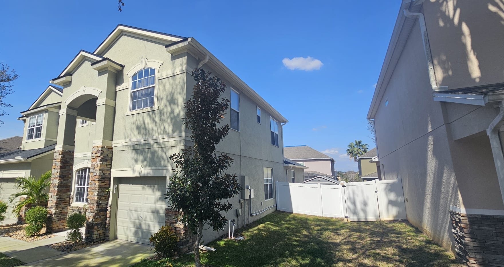 Exterior House Painting and Trim Repair