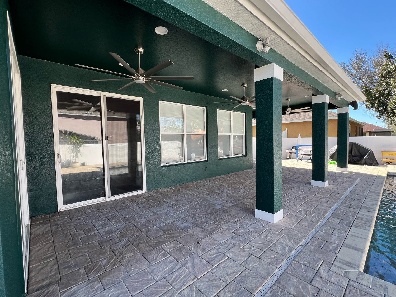 Exterior House Painting and Trim Repair