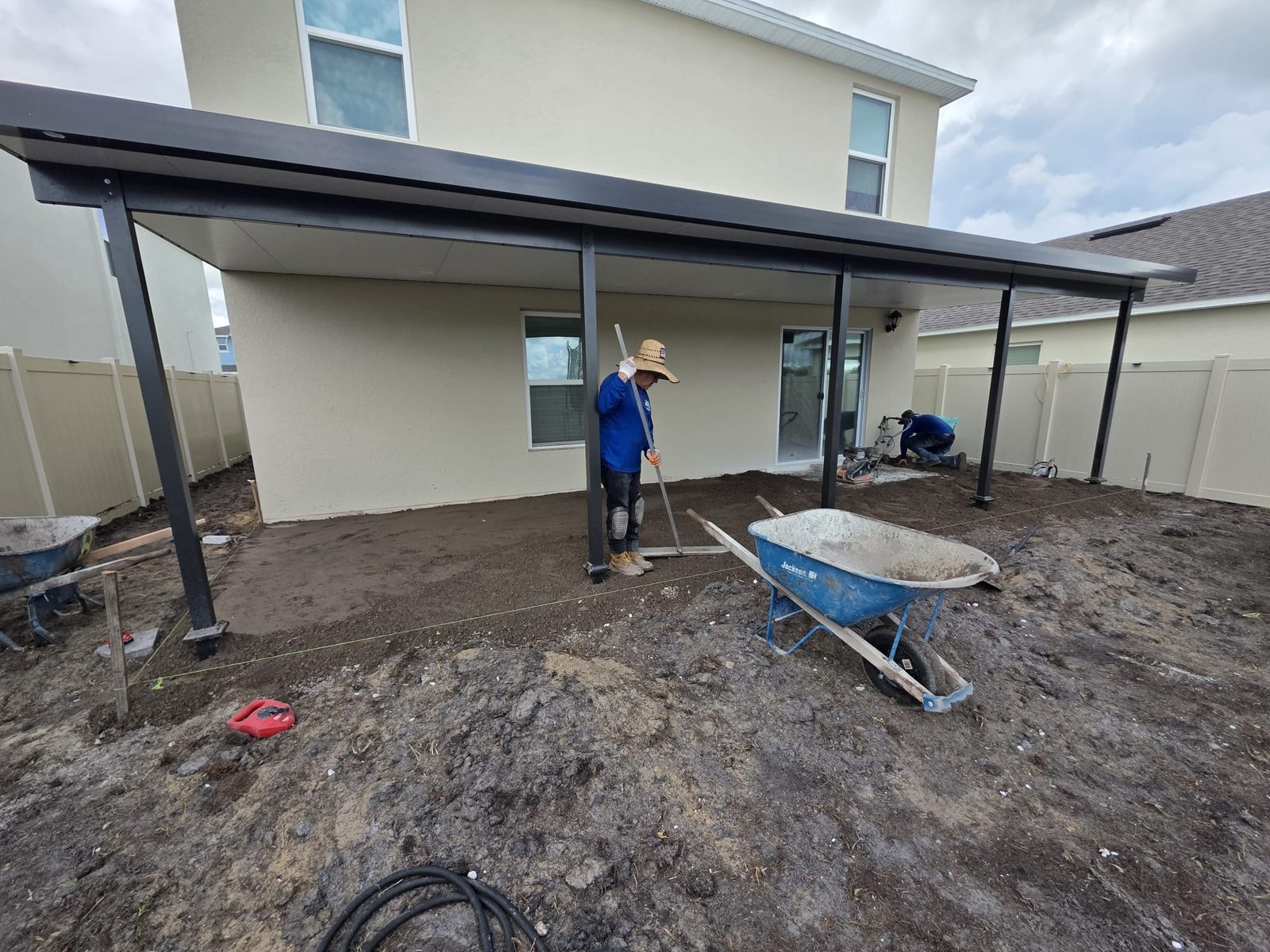 Paver Patio, Screened Lanai and Artificial Turf