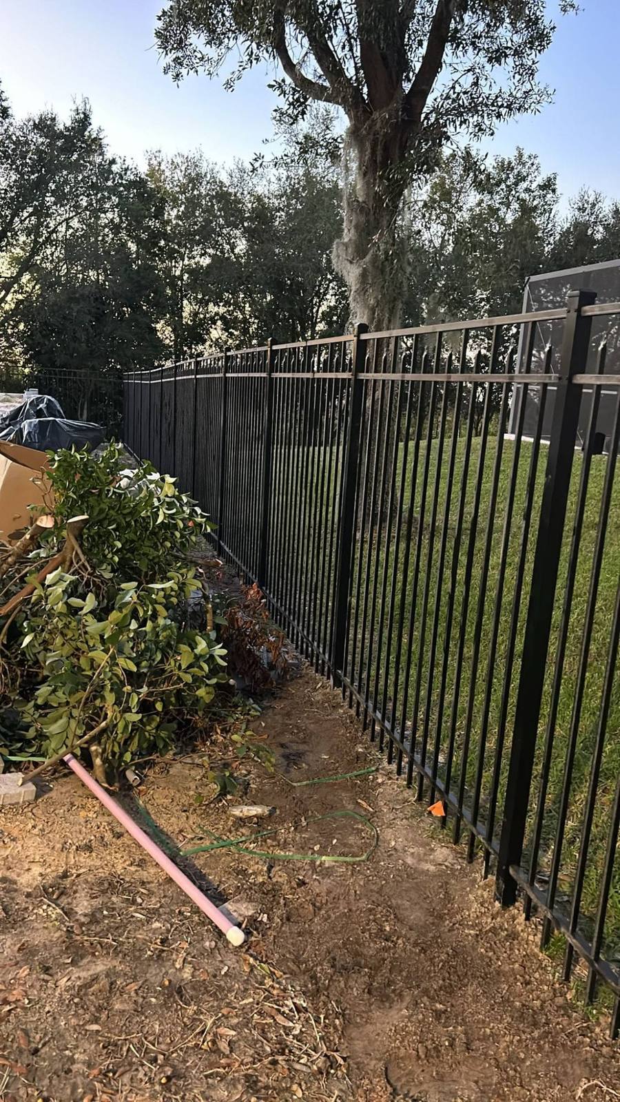 Aluminum Fence and Gate Installation, 305 Linear Feet
