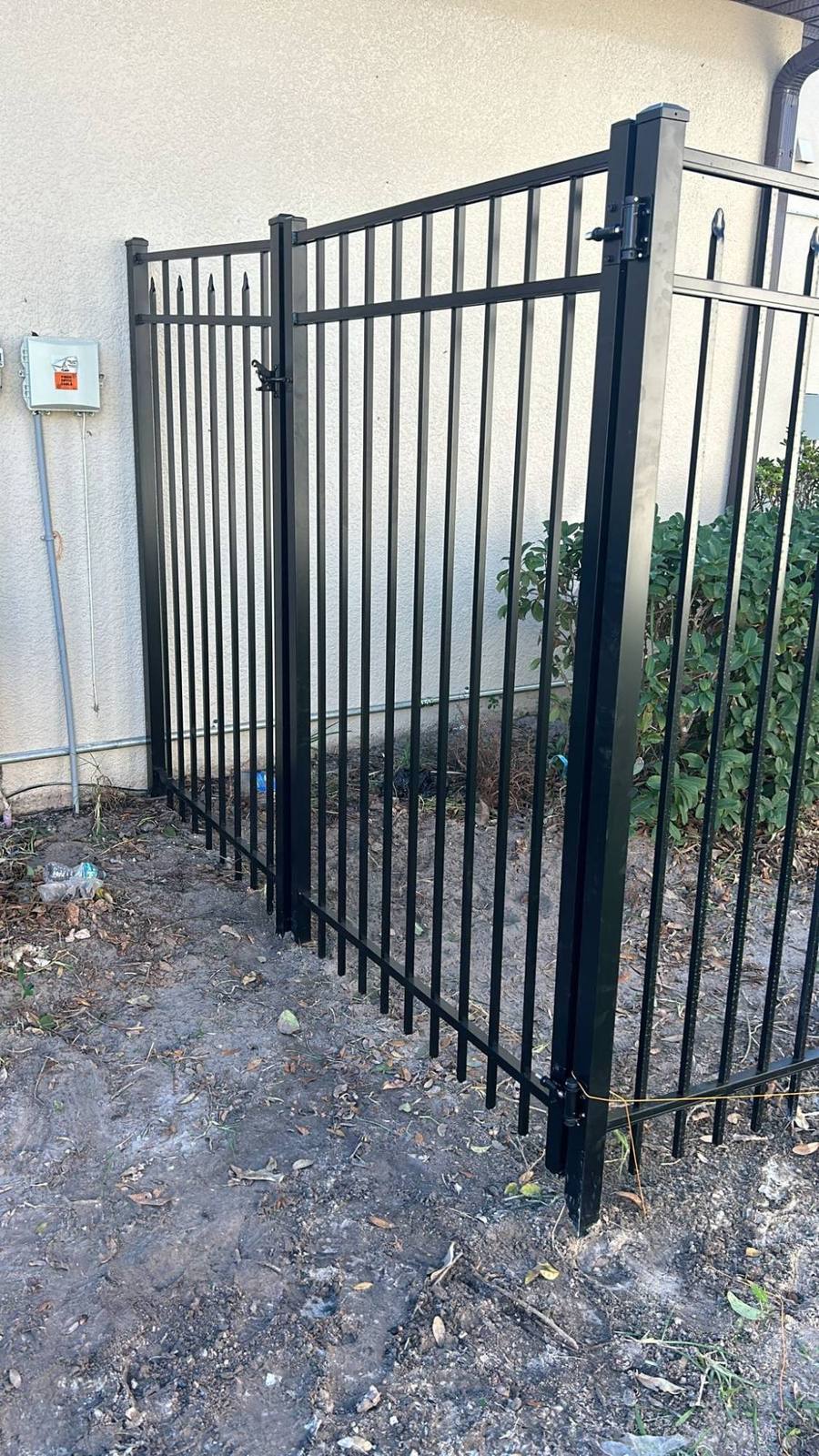 Aluminum Fence and Gate Installation, 305 Linear Feet