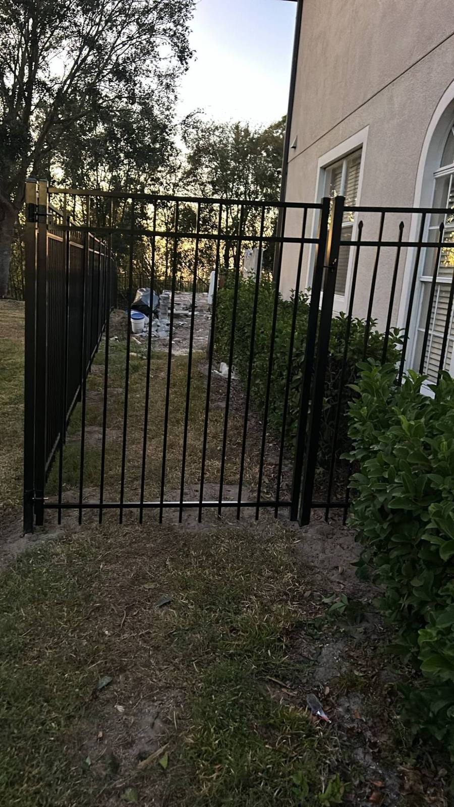 Aluminum Fence and Gate Installation, 305 Linear Feet