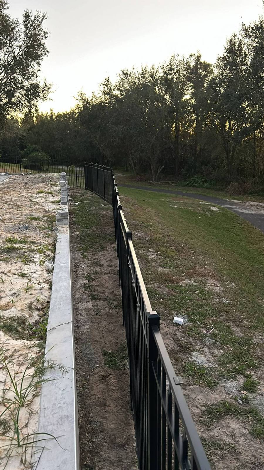Aluminum Fence and Gate Installation, 305 Linear Feet