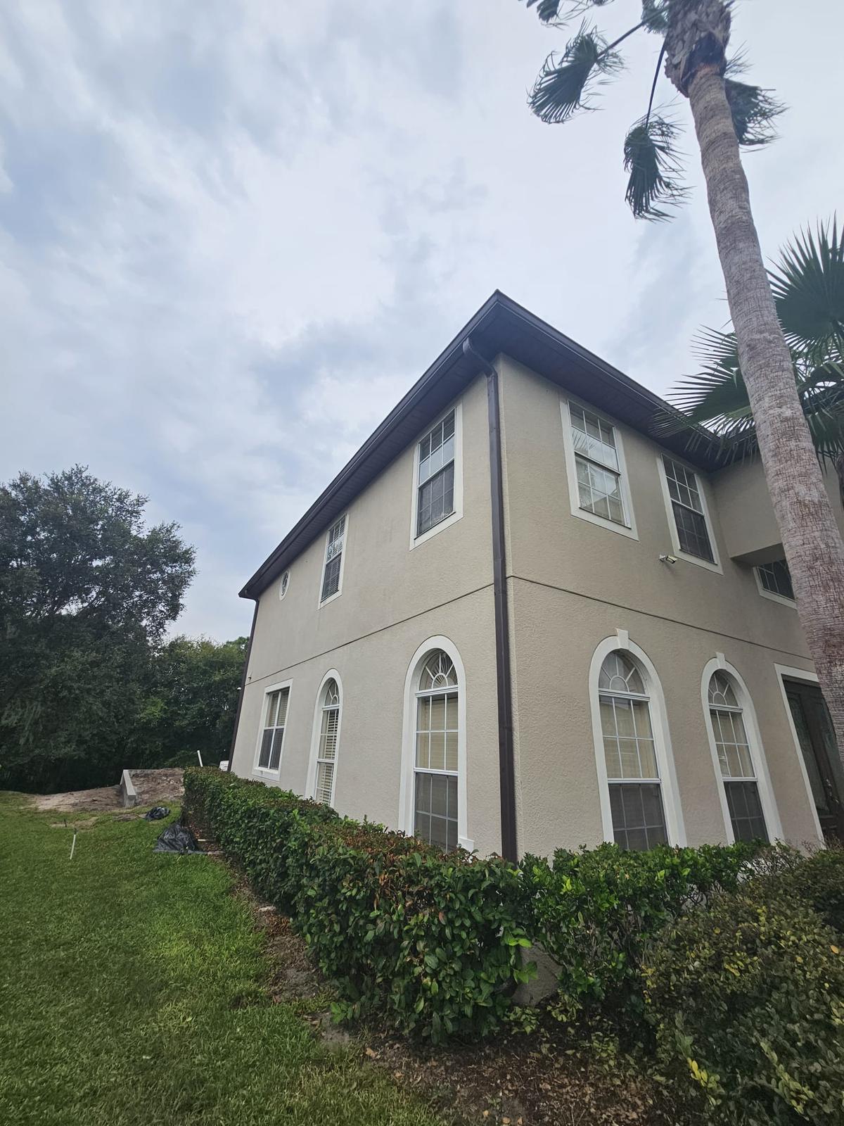 Whole-House Exterior Repaint, Stucco and Garage Doors