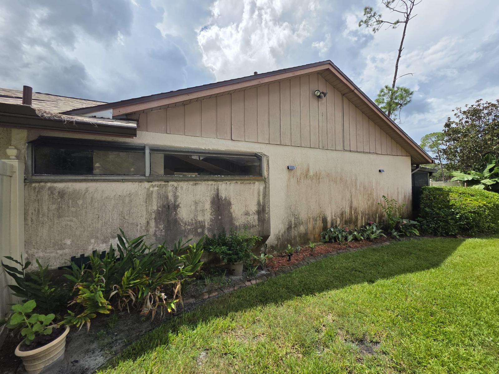 Exterior Repaint, Stucco Repairs and Siding Replacement