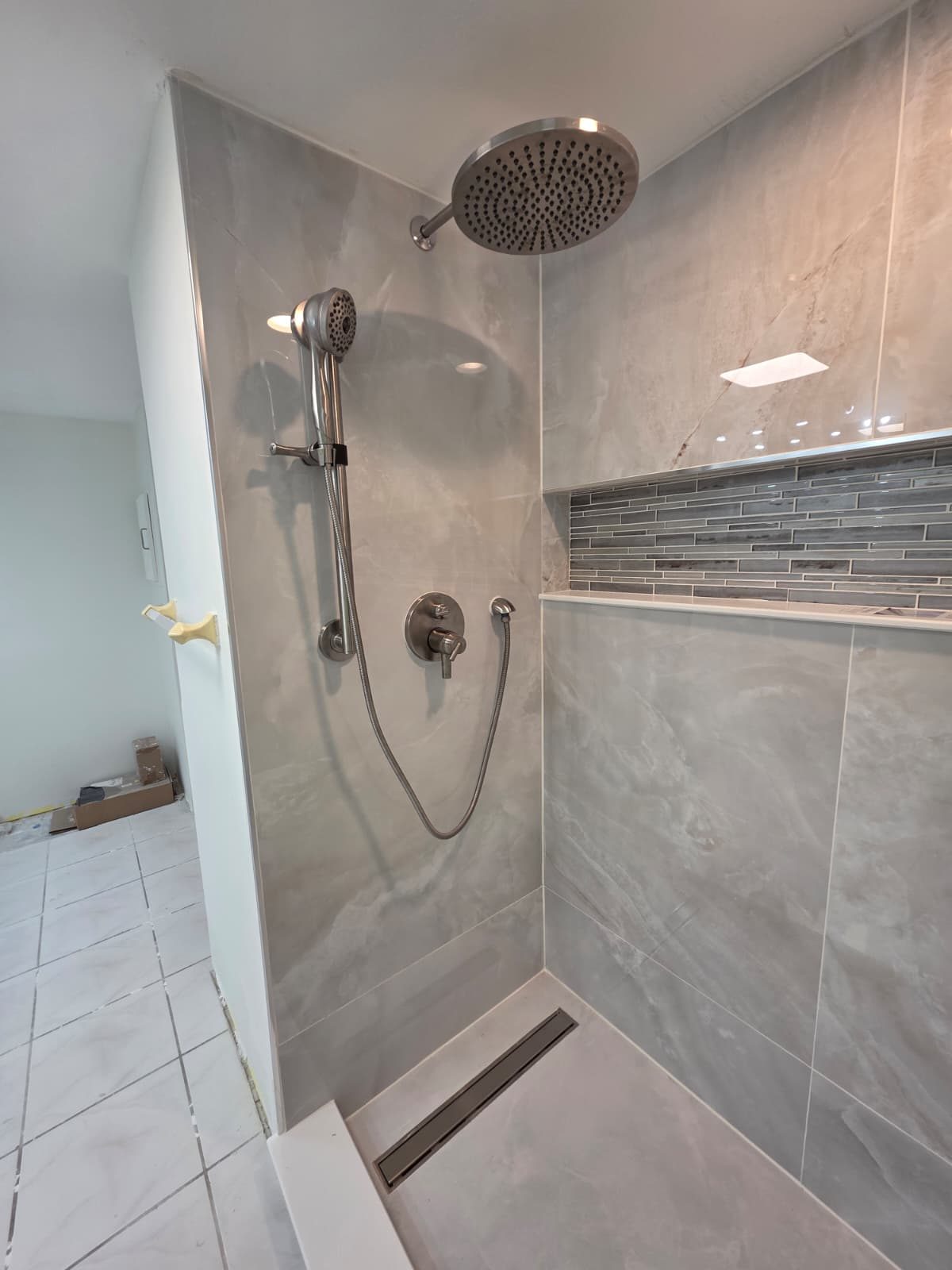 Ceramic Tile Flooring and Bathroom Remodel, Clearwater