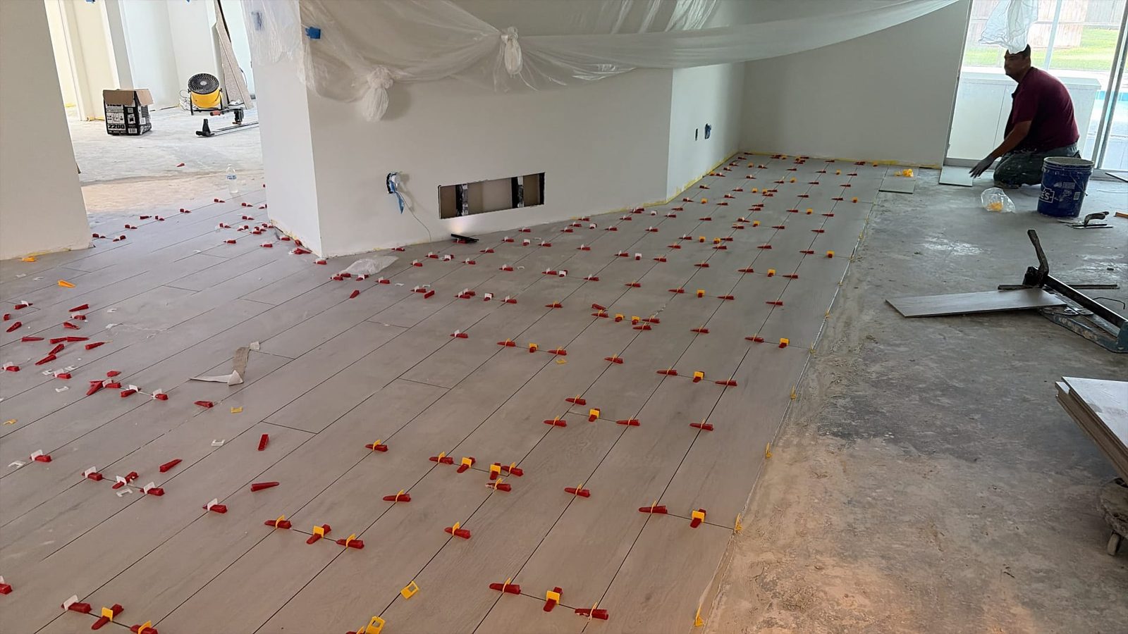 Ceramic Tile Flooring and Bathroom Remodel, Clearwater