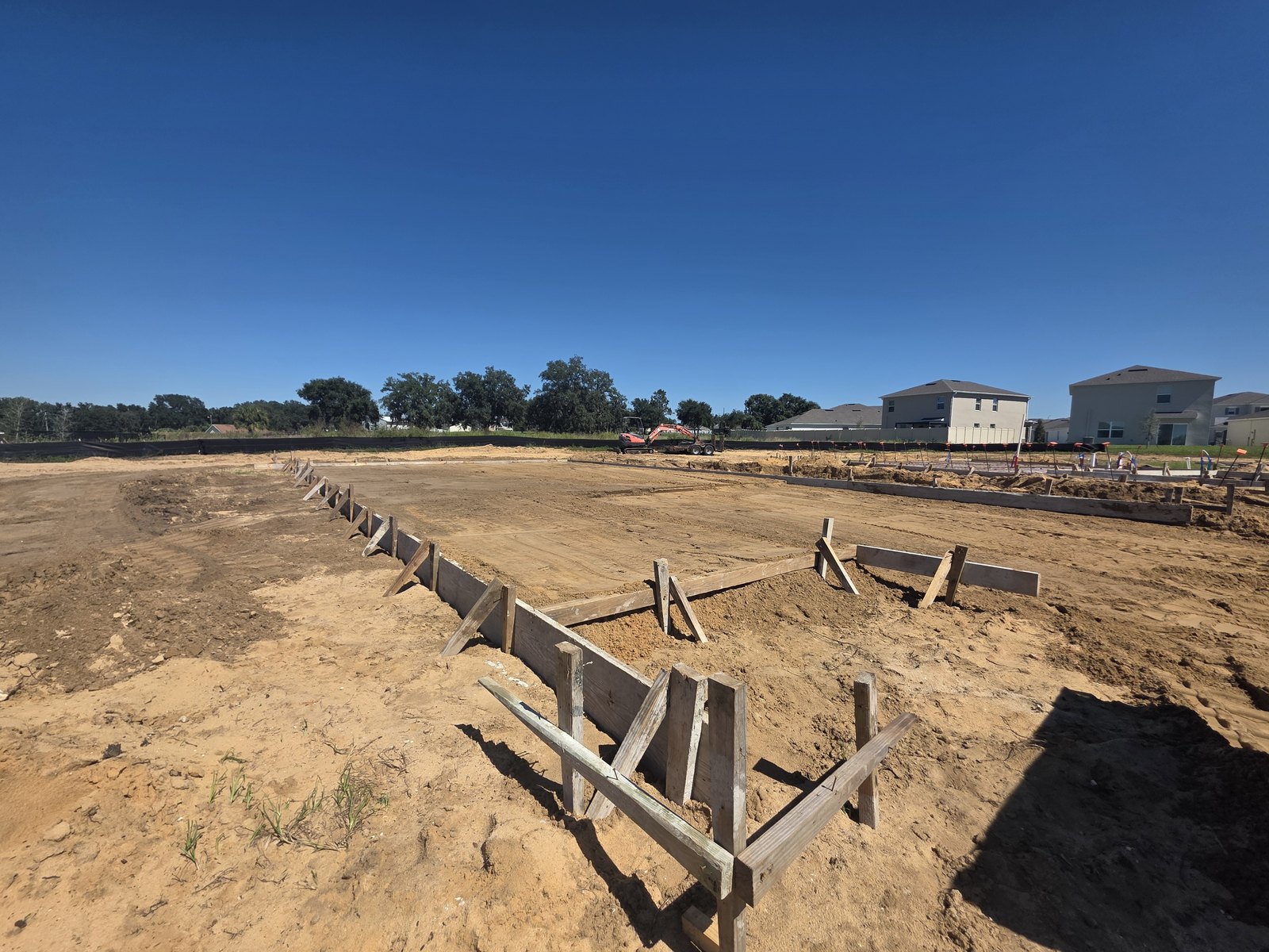 Earthwork and Slab Preparation, Davenport