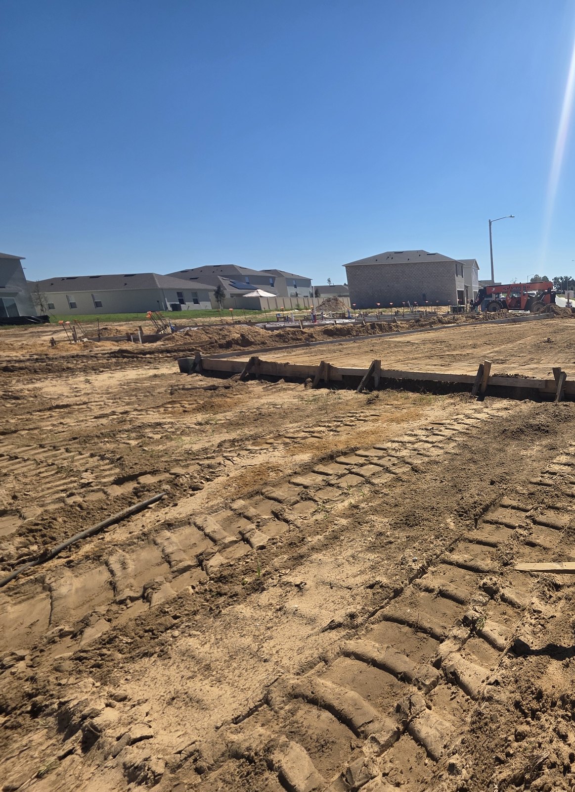 Earthwork and Slab Preparation, Davenport